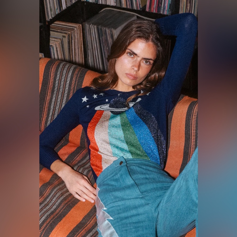 Stoned Immaculate x David Bowie Limited Edition Major Tom sweater 🌈👩‍🎤